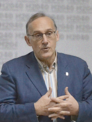 Manuel Reigosa Rector de la Universidade de Vigo