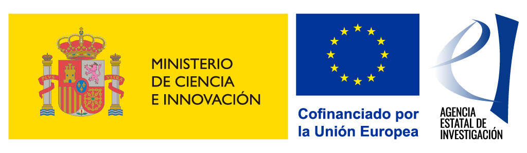 Logotipo do Ministerio de Ciencia e Innovación , FEDER e Axencia Estatal de Investigación