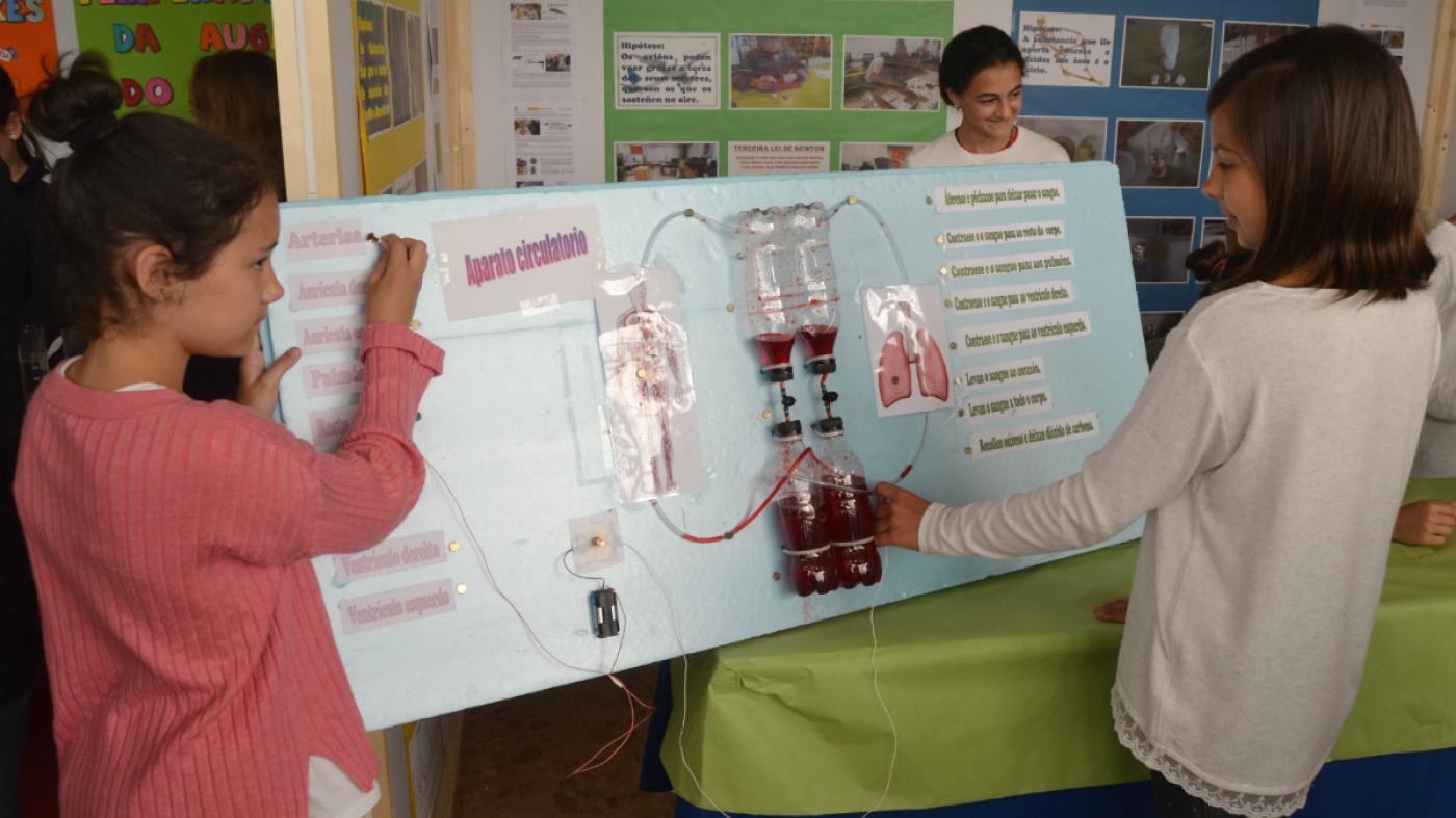 Preto de 500 escolares demostran as súas dotes científicas en Pontenciencia