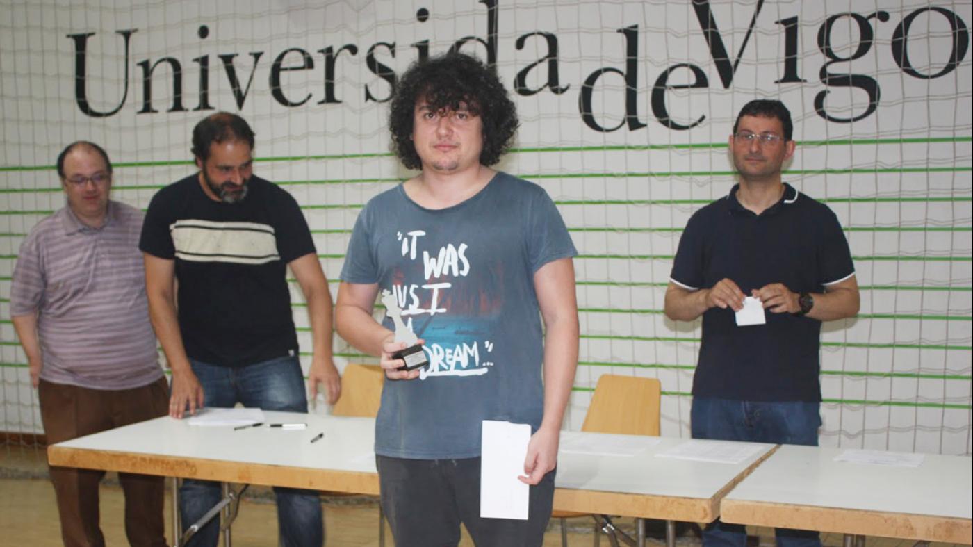 Jaime Santos e Aleksa Strikovic, gañadores do V Torneo Internacional de Xadrez Campus Ourense