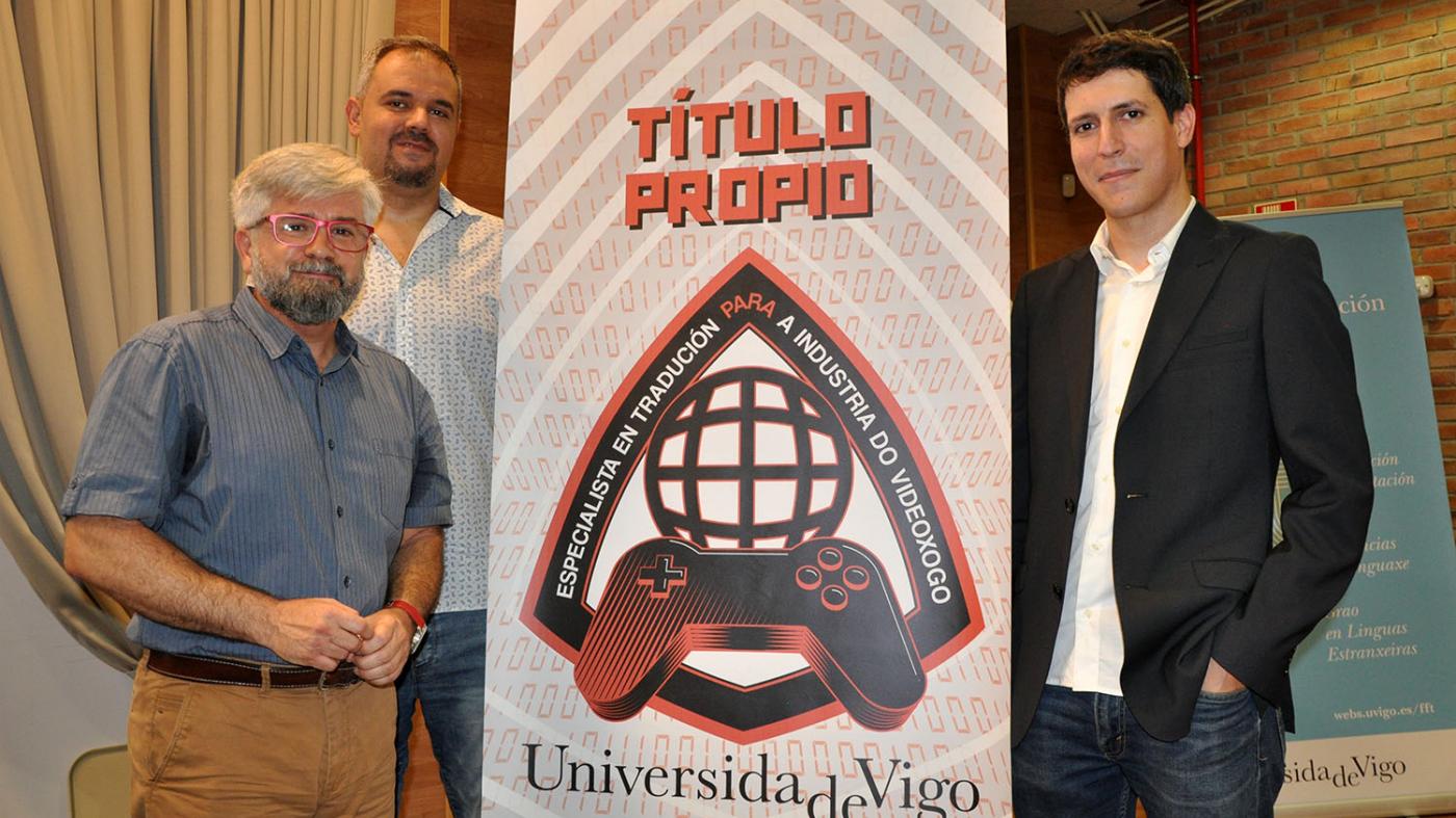 Vigo pon en marcha un título propio único en España en Tradución para a Industria do Videoxogo 