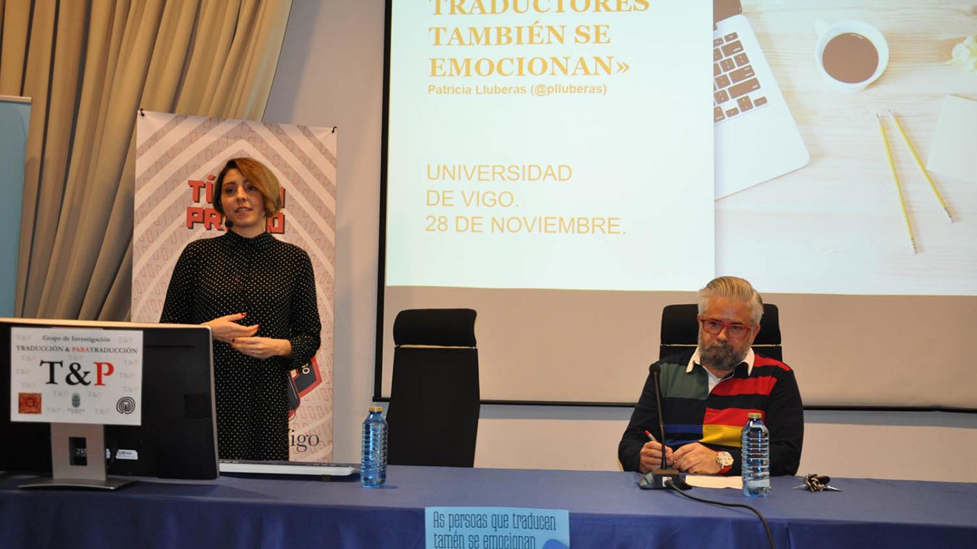 Conferencia de Patricia Lluberas na FFT
