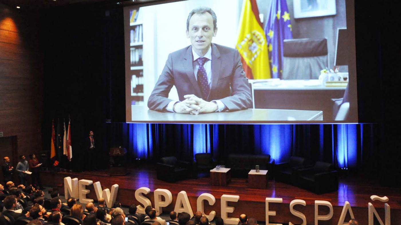 O evento comezou cunha mensaxe do ministro Pedro Duque 