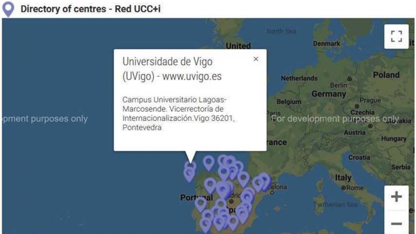 Convértese na segunda institución en Galicia en ser incluída na Red UCC+i