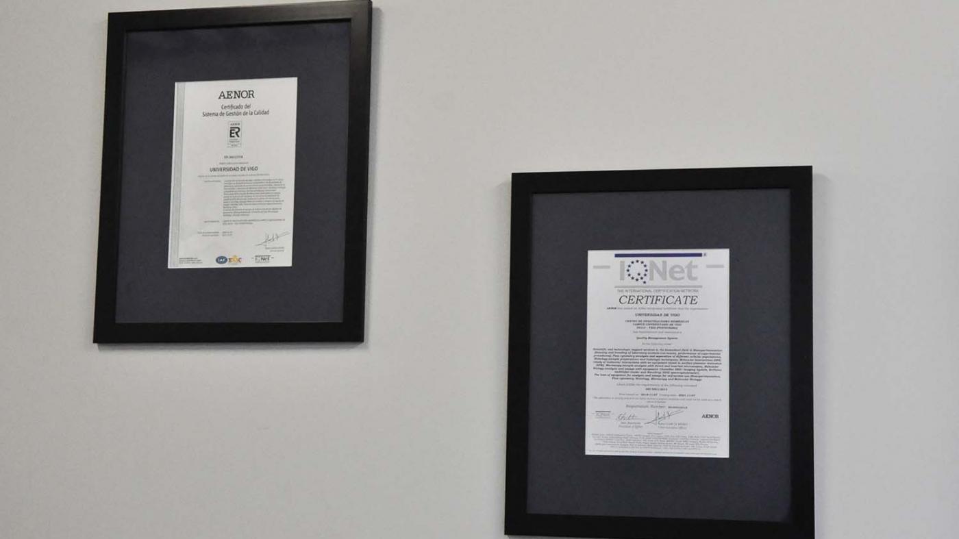 O Cinbio logra a certificación de calidade ISO 9001