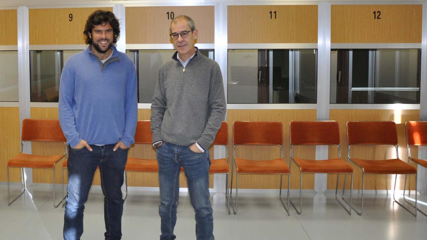 Pablo Romero e Luis Alonso Bacigalupe, directores do curso 