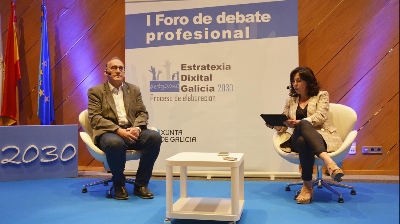 A futura estratexia dixital de Galicia comeza a debaterse no campus 