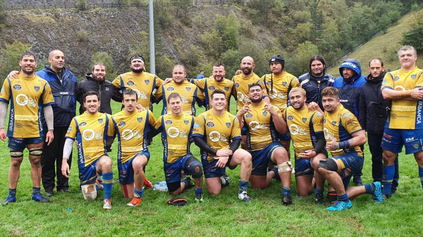O equipo de rugby gaña a Eibar RT e sube ao cuarto posto da táboa