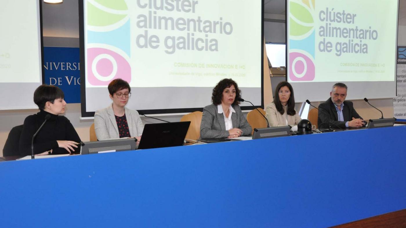 O Clúster das Empresas Alimentarias de Galicia achega ás necesidades da industria ao persoal investigador do campus 