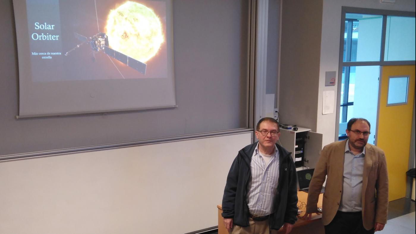 A participación de profesorado do campus no satélite Solar Orbiter centrou unha nova edición do Foro Aero