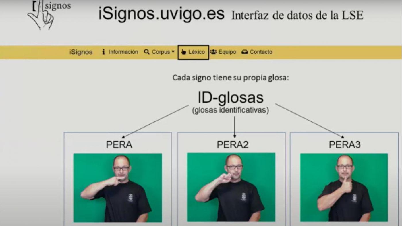 Especialistas en Lingua de Signos Española crean unha web que facilita o seu ensino e interpretación