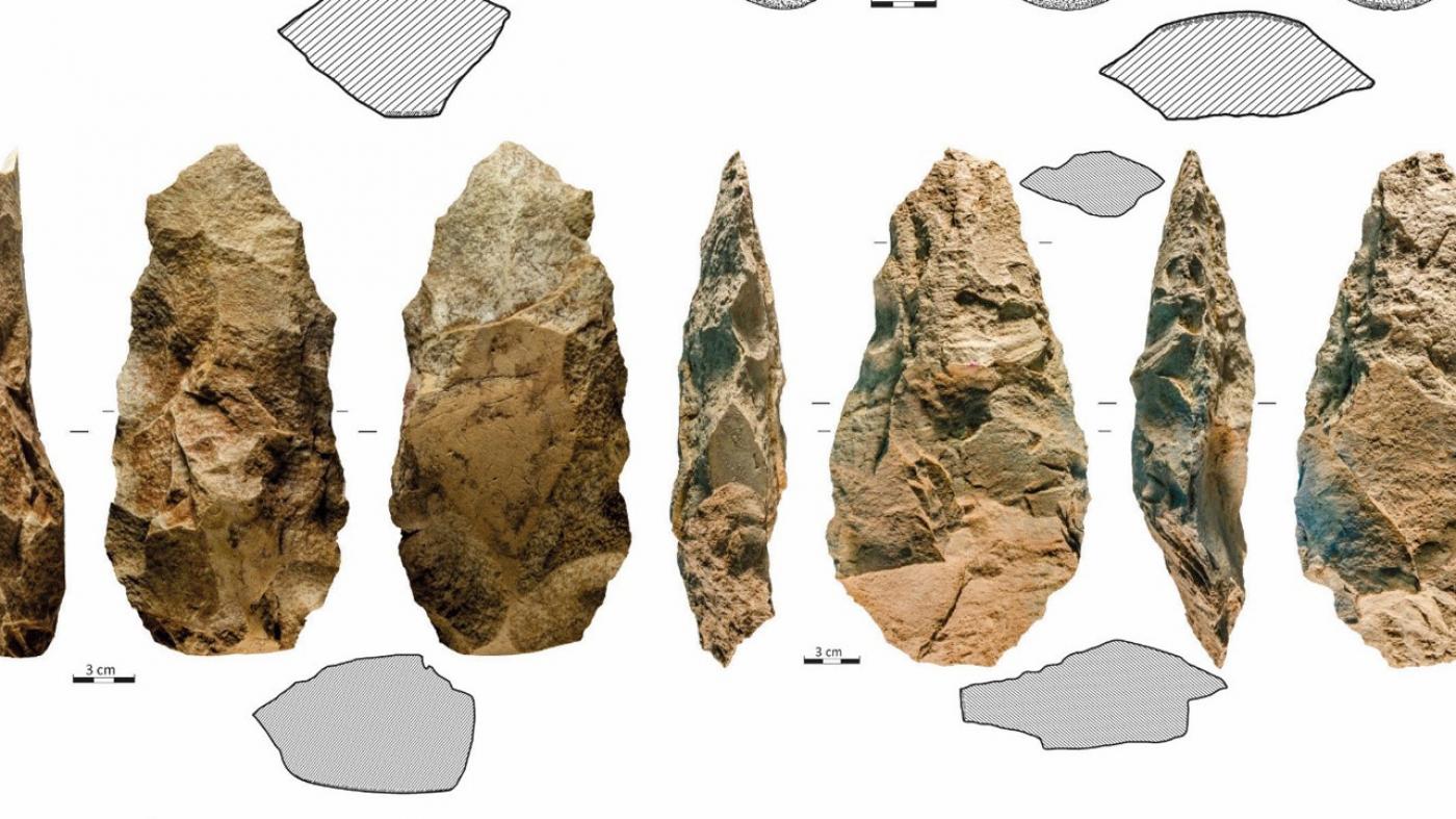 As ferramentas acheulianas amosan os fortes vínculos da fachada atlántica ibérica con África durante o Paleolítico antigo