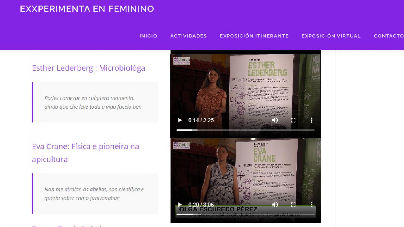14 vídeos para coñecer 14 mulleres referentes no campo da ciencia, a tecnoloxía e as enxeñarías 