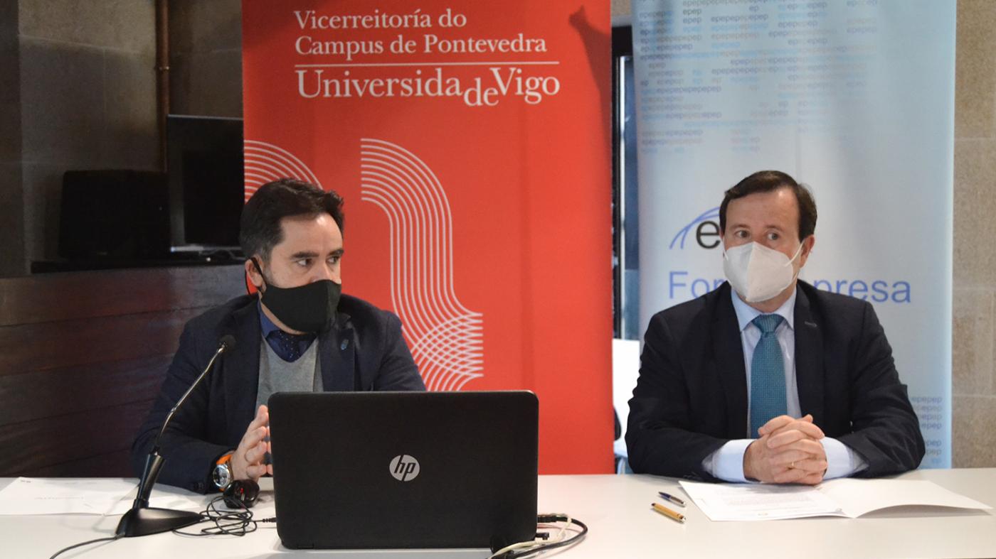 A Universidade busca fortalecer a súa colaboración co Foro Empresa Pontevedra