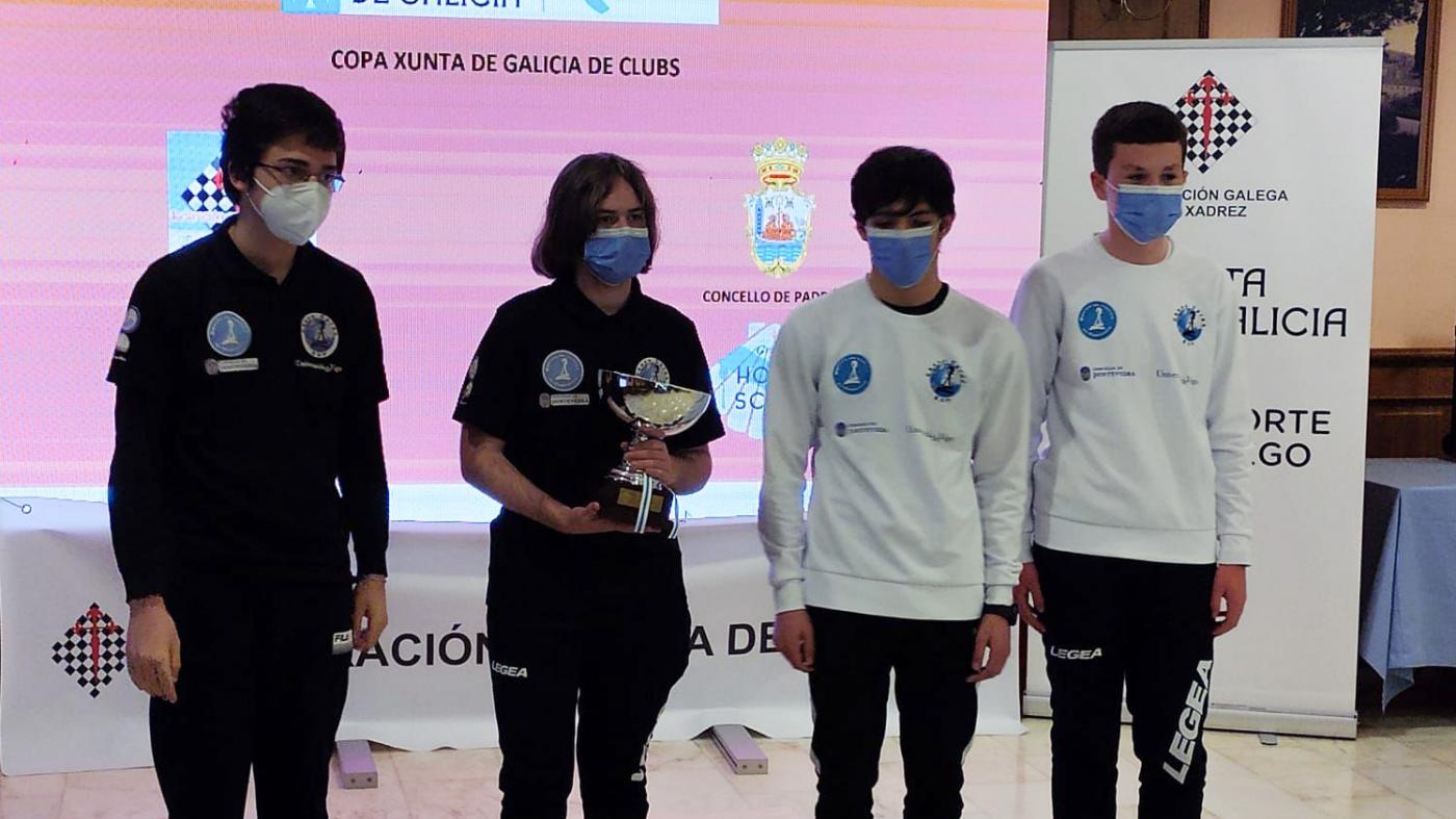 O EXP-Uvigo imponse na Copa Galicia de categoría cadete