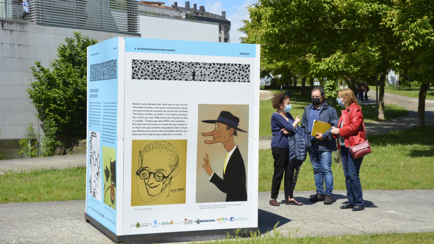 A exposición ‘Nós naceu en Ourense hai 100 anos’ fai parada no campus