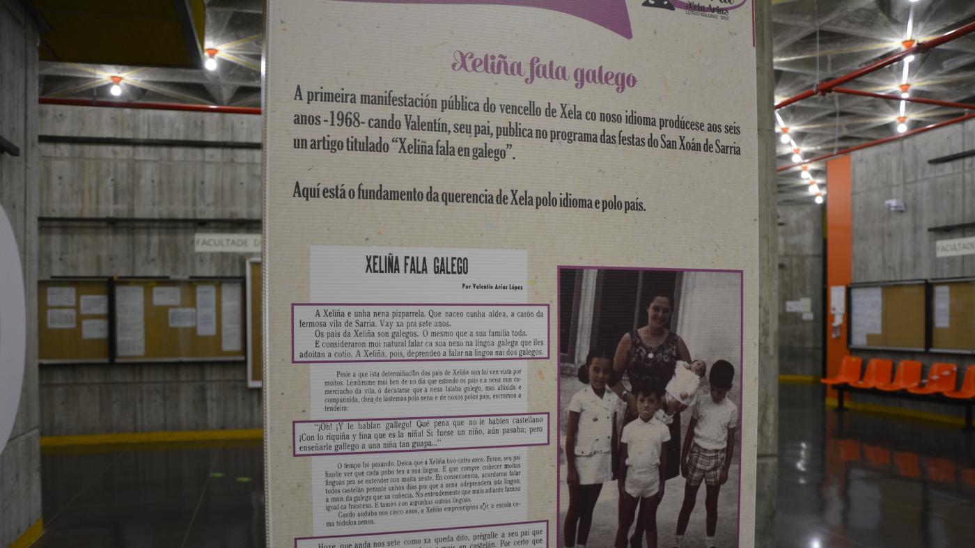 A celebración das Letras Galegas arranca no campus de Ourense coa exposición ‘Aquela nena de Sarria’