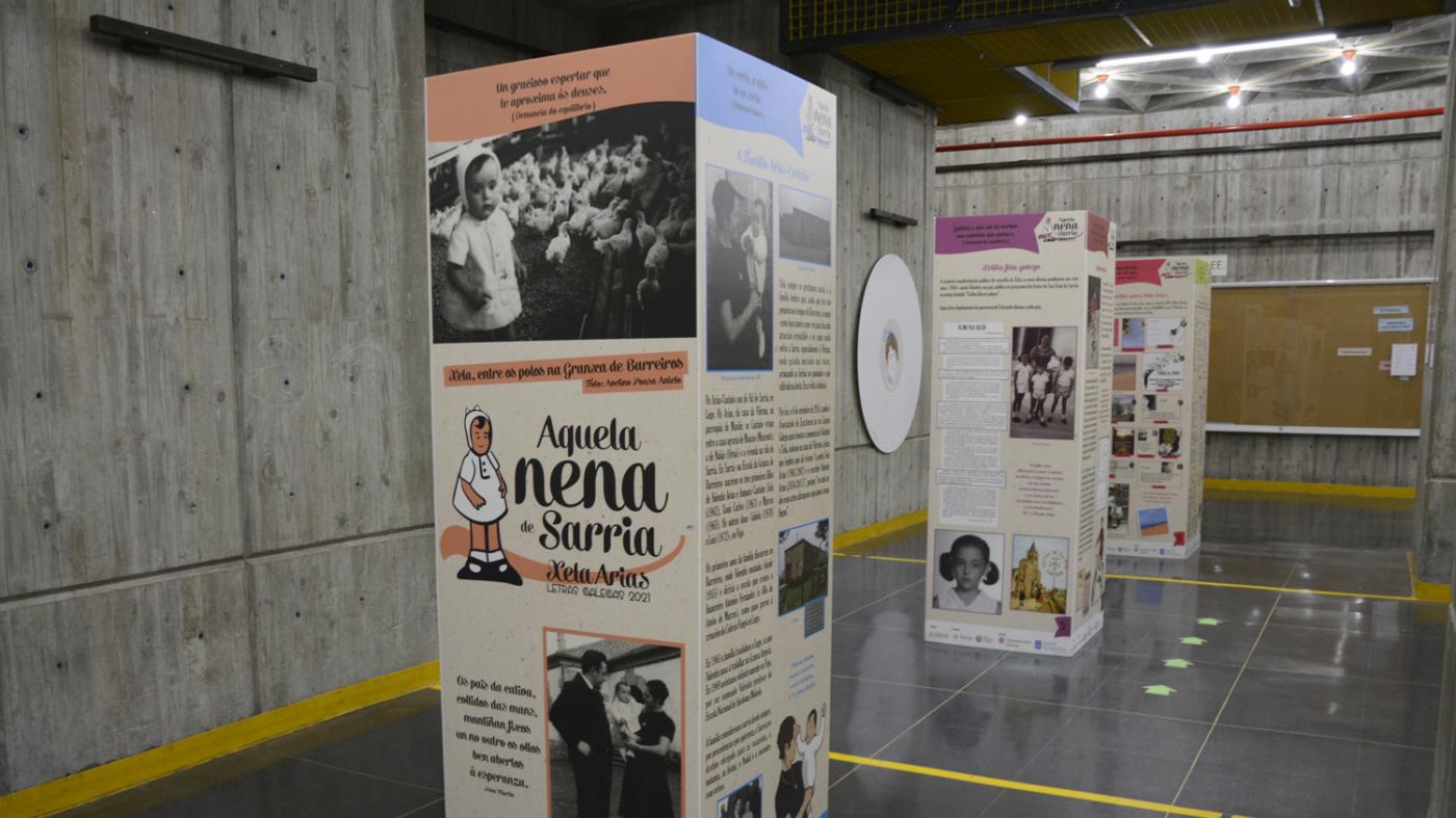 A celebración das Letras Galegas arranca no campus de Ourense coa exposición ‘Aquela nena de Sarria’