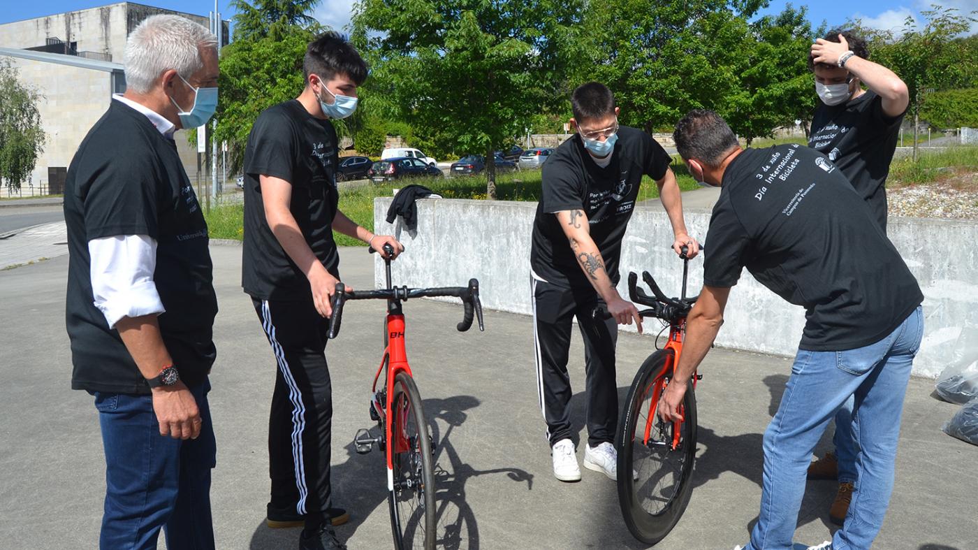 O Green Campus reivindica a bicicleta como un medio de transporte saudable e sustentable