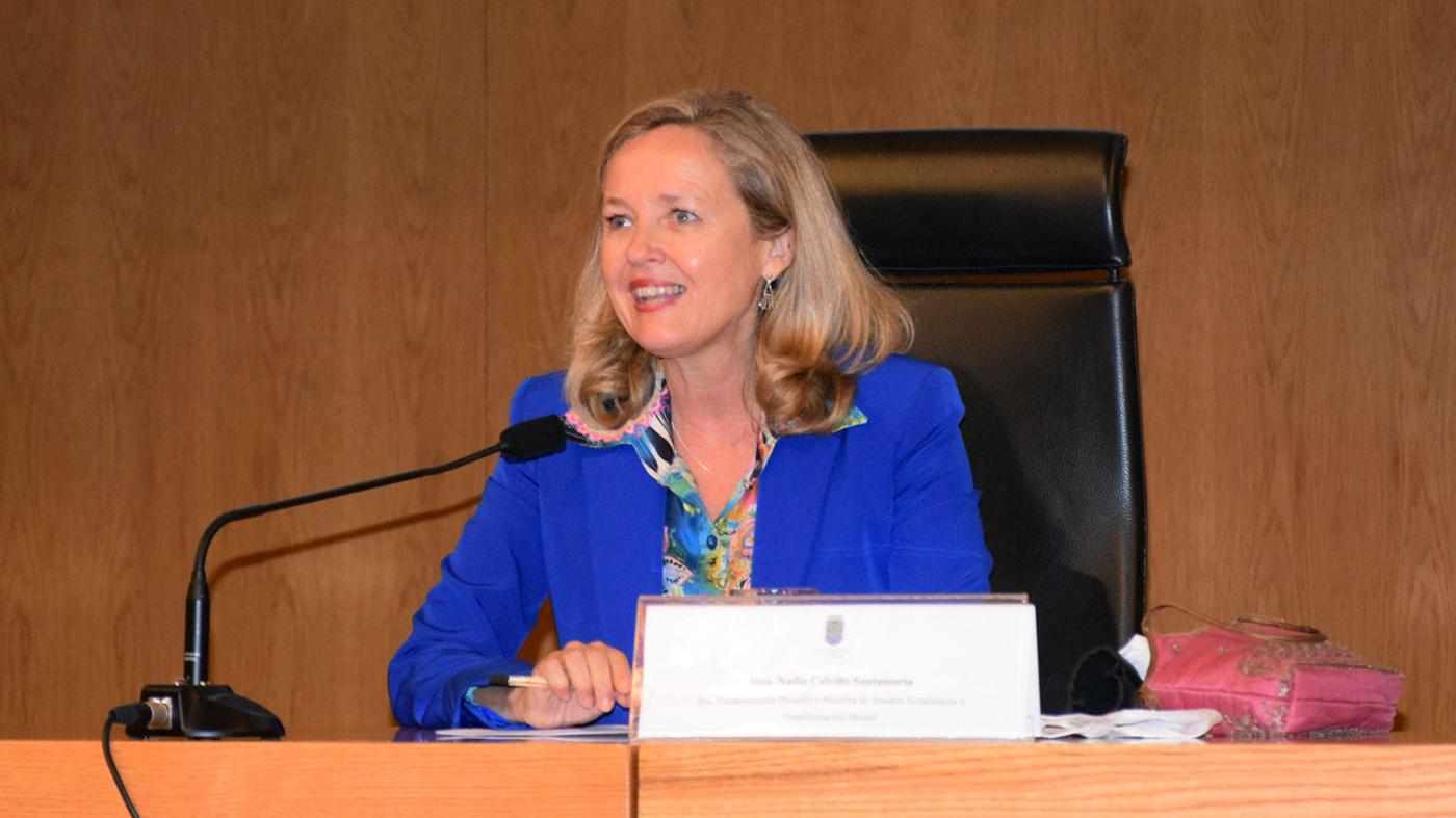 Nadia Calviño, vicepresidenta primera del Gobierno: “As oportunidades son inmensas se tomamos agora as boas decisións” 