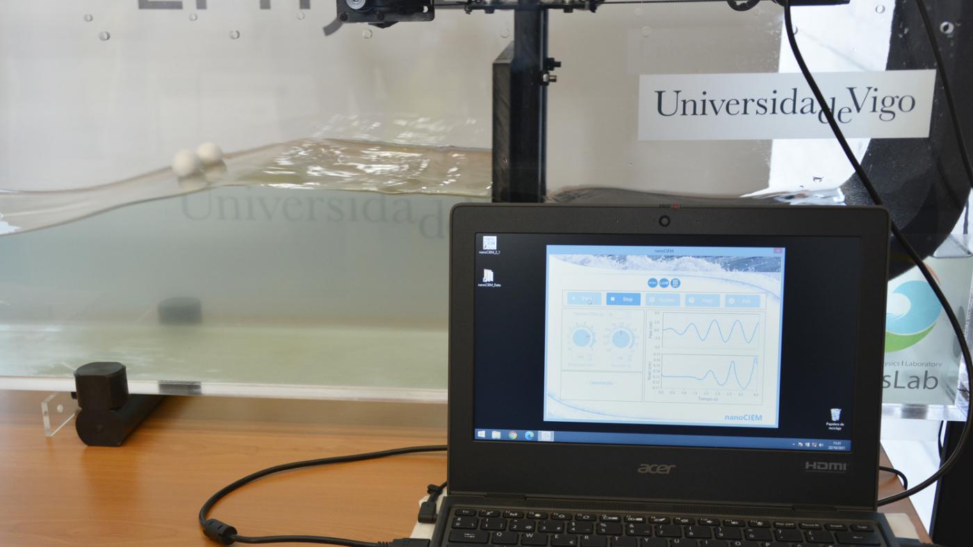 O xerador Eólice permitirá simular a pequena escala o comportamento das ondas do mar 