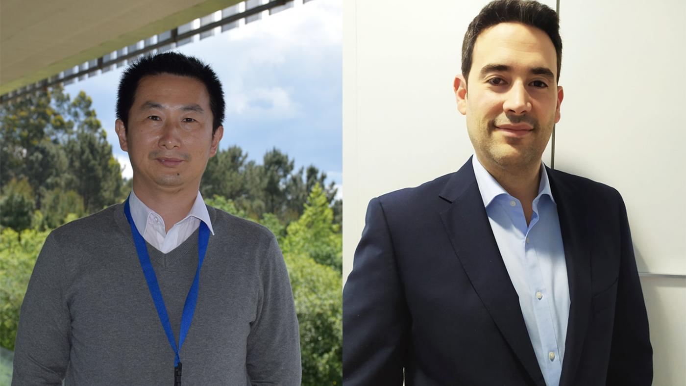 Os investigadores da UVigo Francisco J. Barba e Jianbo Xiao, entre os máis citados do mundo en 2021