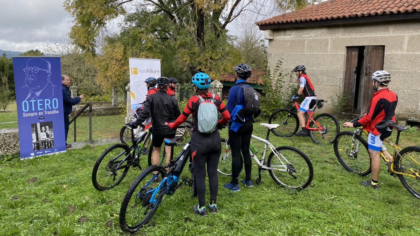 O proxecto europeo rurAllure e a Fundación Otero Pedrayo fomentan o uso da bicicleta no rural