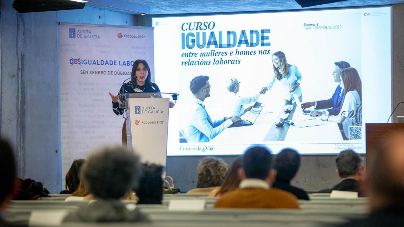 A UVigo impulsa o primeiro curso en Galicia sobre a igualdade entre homes e mulleres nas relacións laborais
