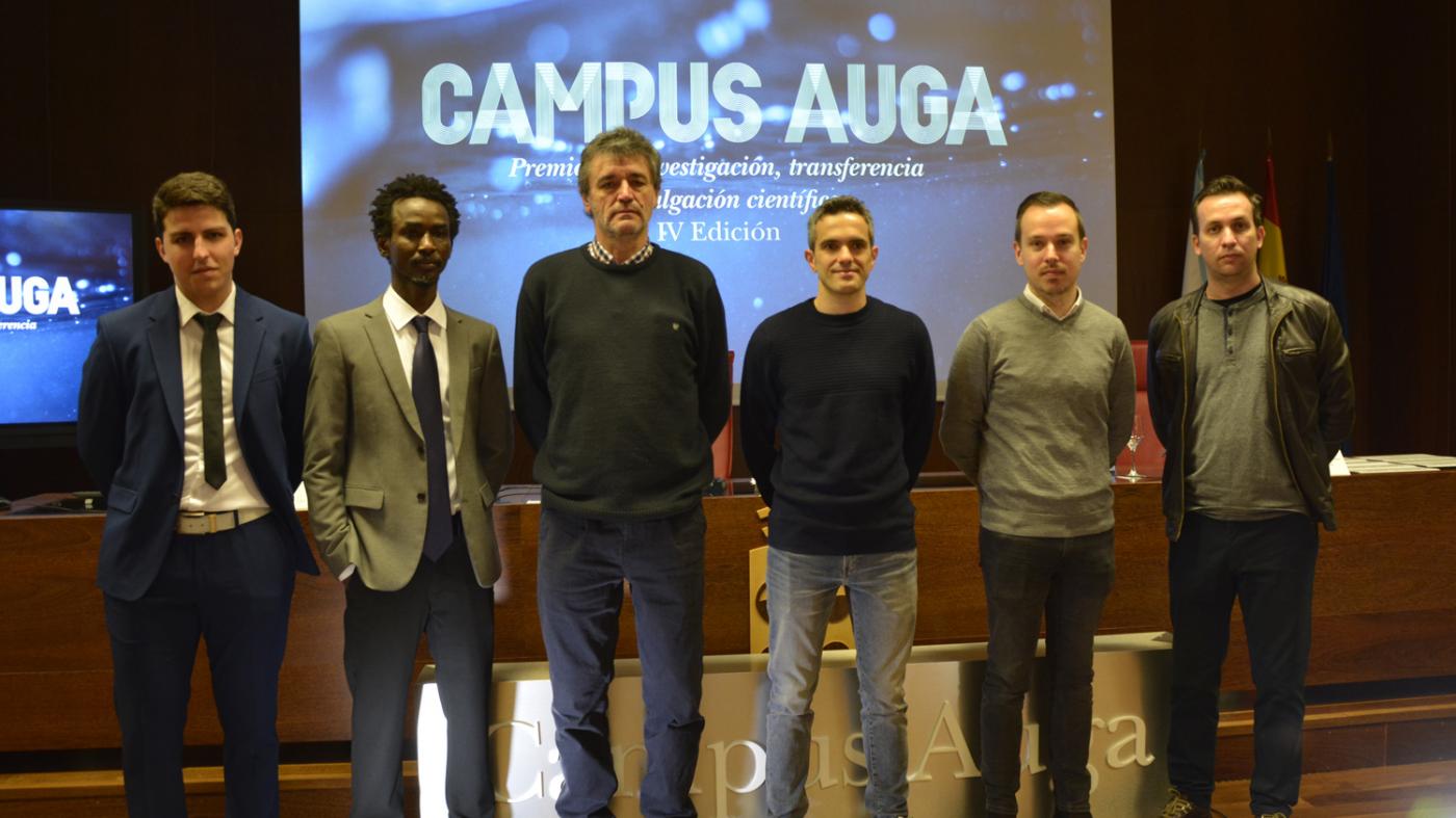 Os Premios do Campus Auga distinguen o talento das e dos investigadores da UVigo no eido dos recursos hídricos 