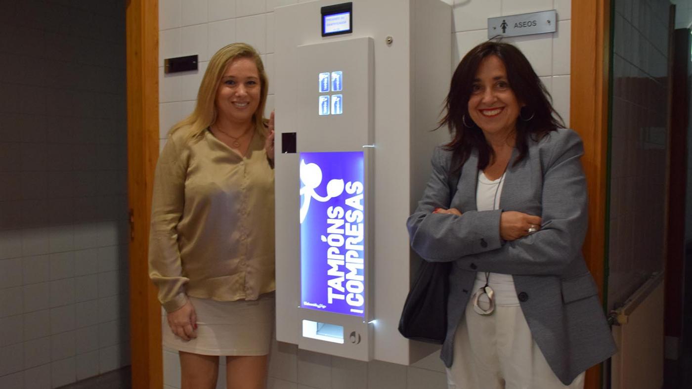 A UVigo, primeira universidade española con dispensadores de produtos de xestión menstrual de balde 