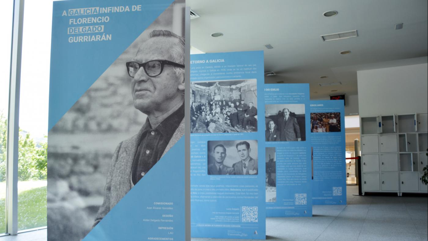 Unha exposición homenaxea “a Galicia infinda” de Florencio Delgado Gurriarán
