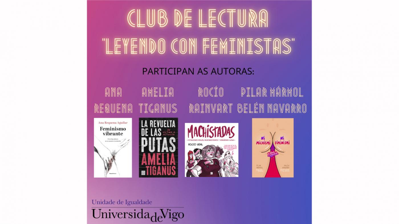 70 persoas participarán no Club de Lectura Feminista