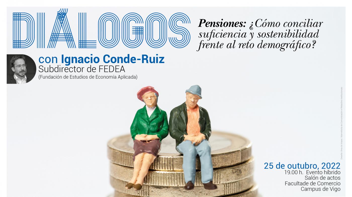 O subdirector de Fedea, Ignacio Conde-Ruíz, abordará nunha conferencia os retos das pensións fronte o reto demográfico
