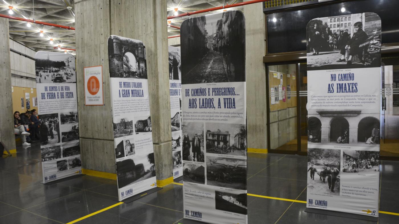 A exposición itinerante ‘No Camiño’ fai parada no campus 