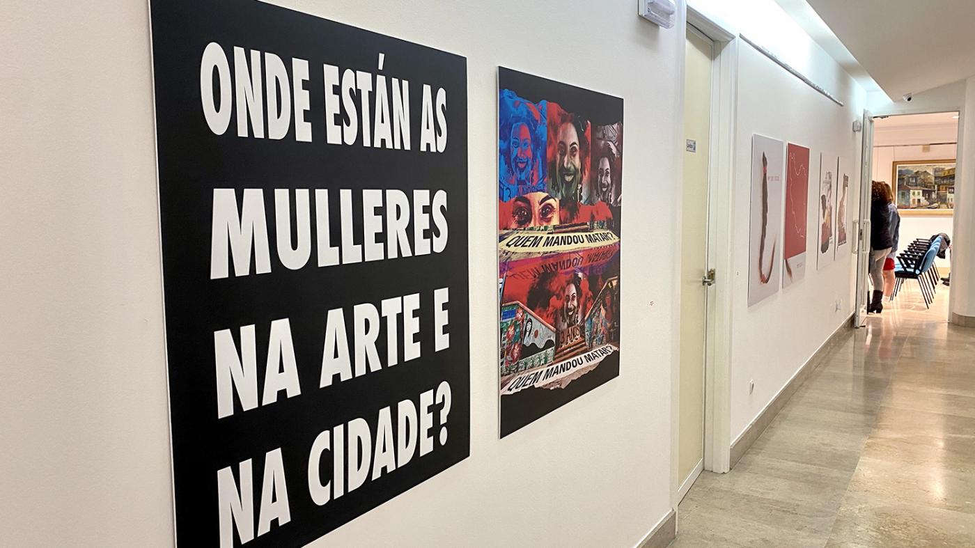 Unha exposición para reivindicar as artistas no museo e na rúa