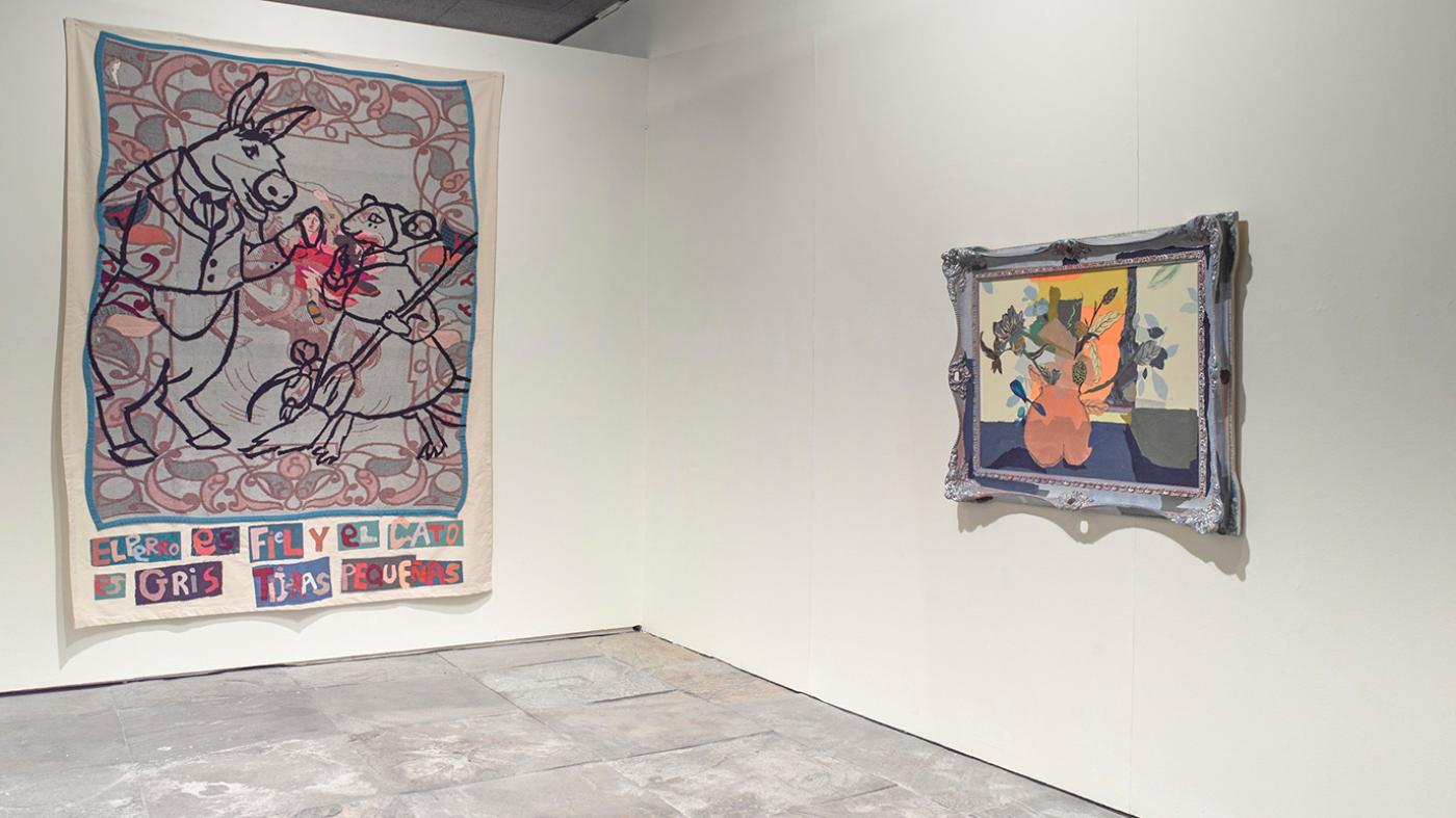 Unha exposición percorre os últimos dez anos de traballo artístico da profesora Chelo Matesanz