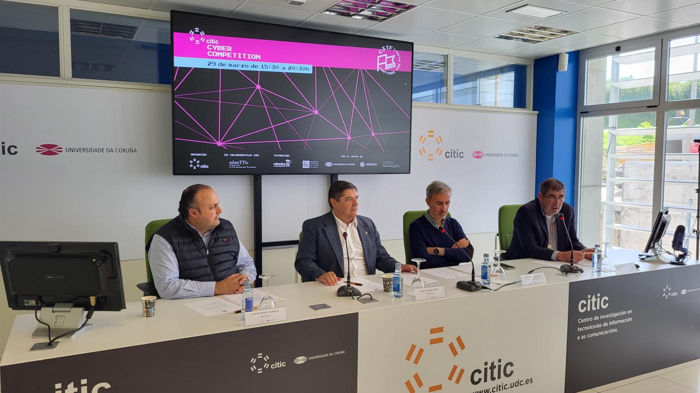 Catro horas para resolver 21 retos de ciberseguridade na segunda edición da CITIC Cyber Competition