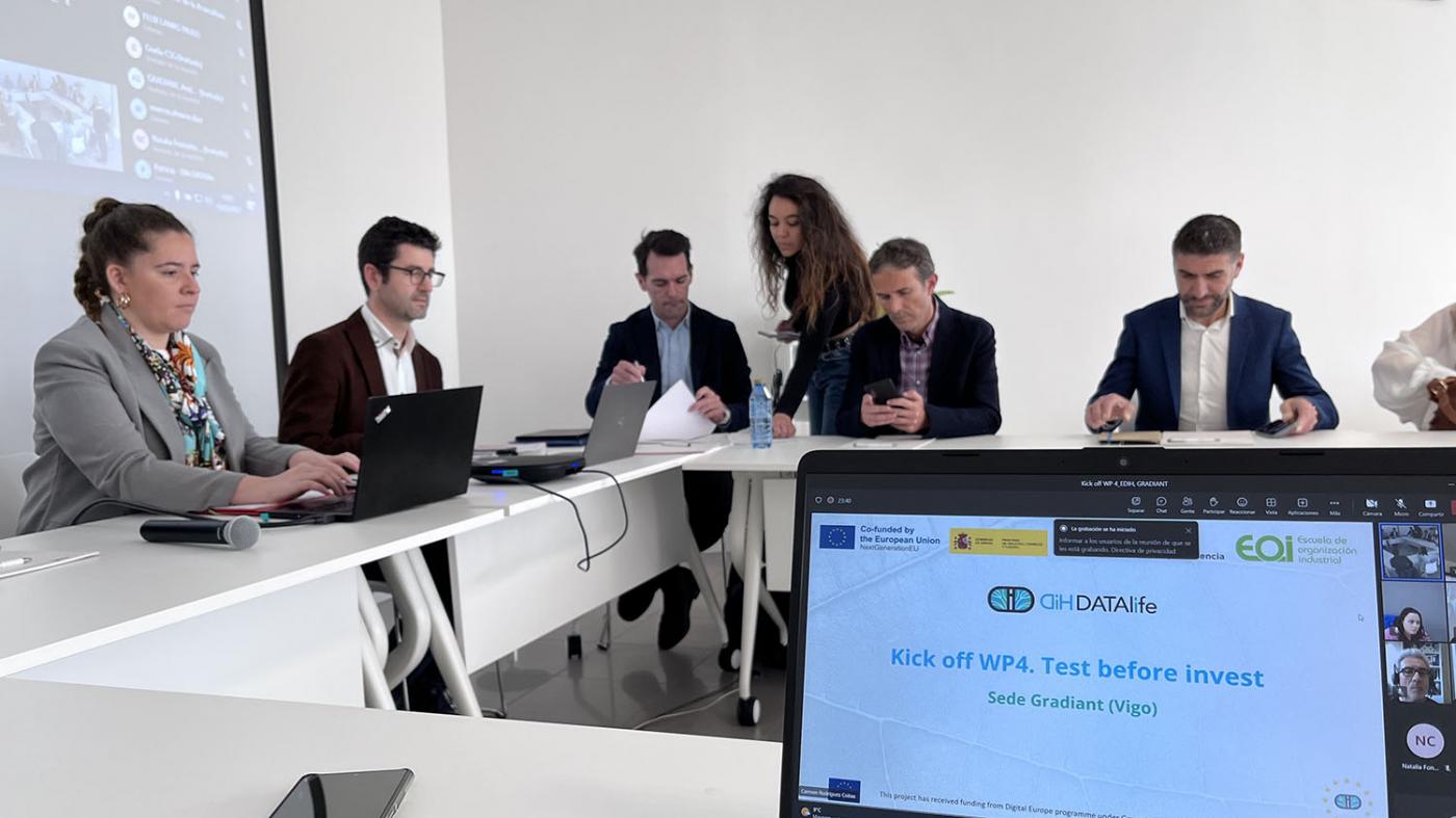 O proxecto EDIH DATAlife permitirá acelerar a transformación dixital das pemes galegas