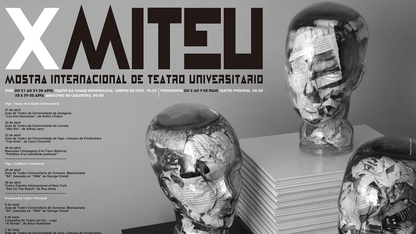 A Miteu celebra as súas vodas de prata cunha mostra dedicada en exclusiva ao teatro universitario galego