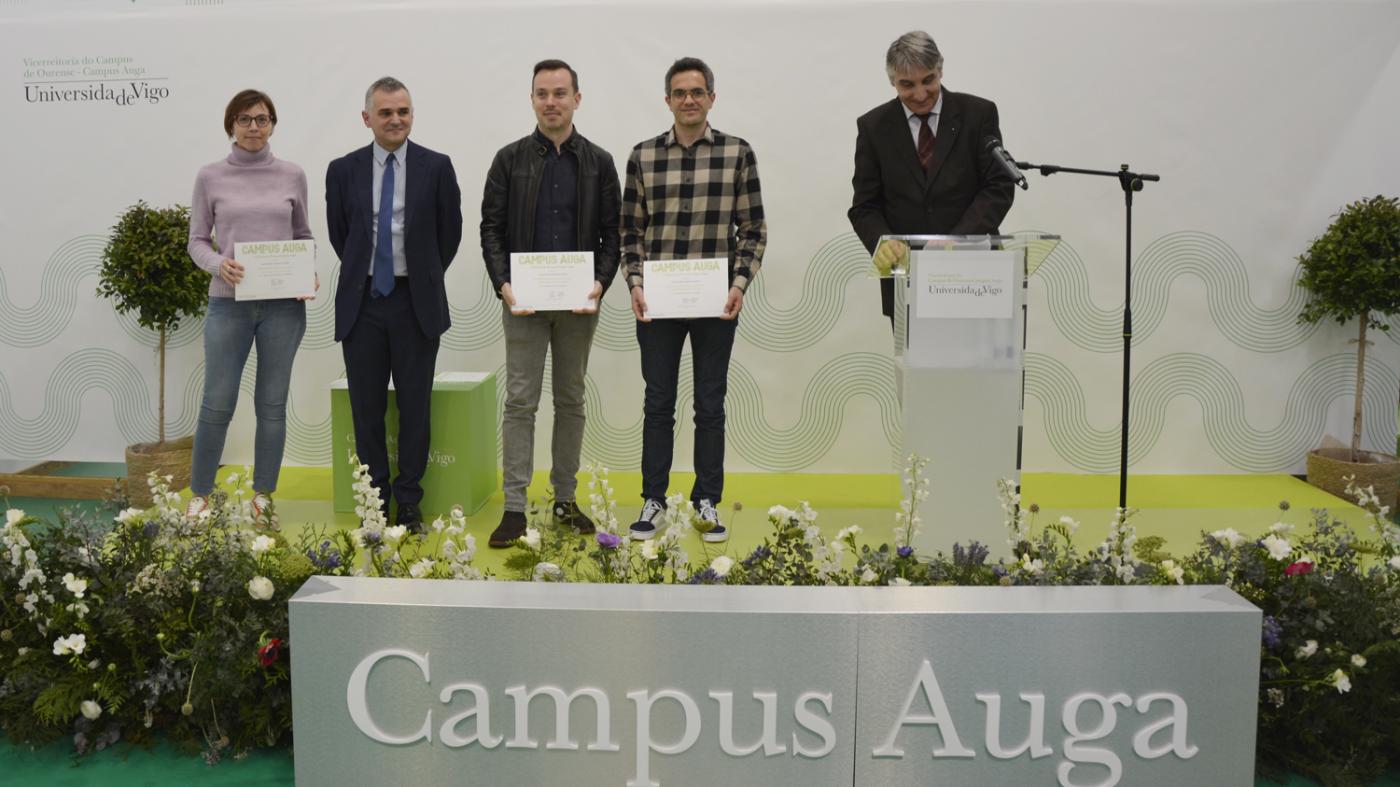 Os Premios Campus Auga distinguen o talento investigador e divulgador arredor dos recursos hídricos 