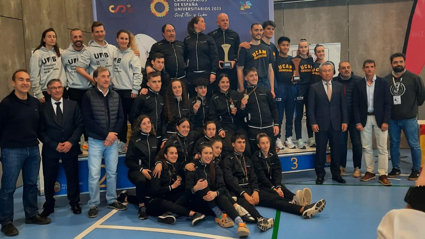 O equipo de taekwondo da UVigo proclámase campión de España universitario por oitava vez 