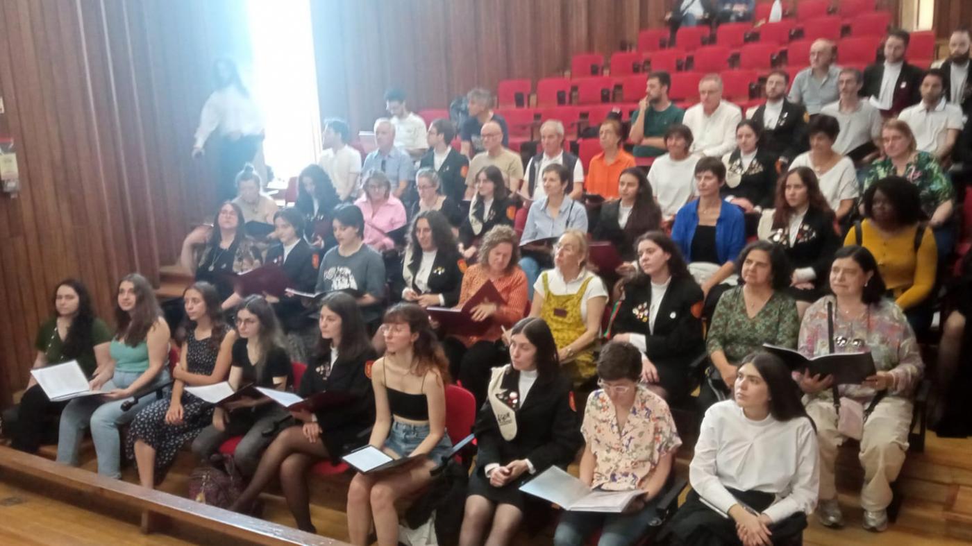 O coro do campus participou no XVI Encontro de Coros Universitários de Braga