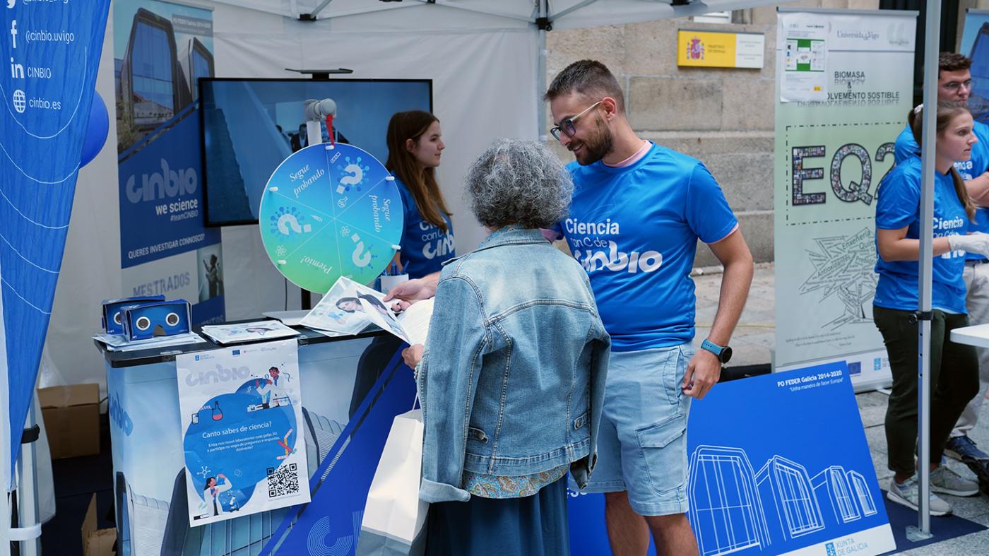 Arranca en Ourense o programa de divulgación científica Ciencia con C de CINBIO