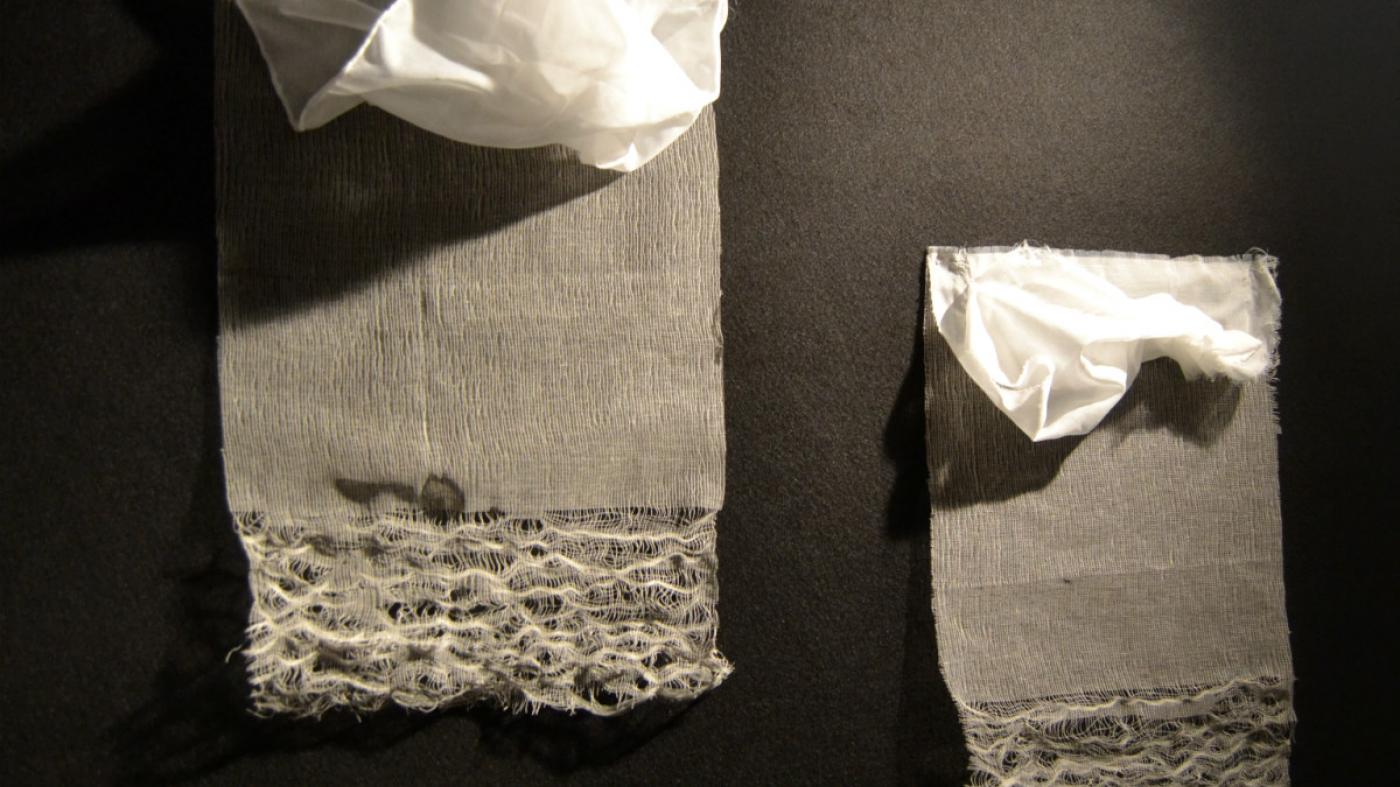 O téxtil é un dos materiais empregados por Jaraices nas súas creacións