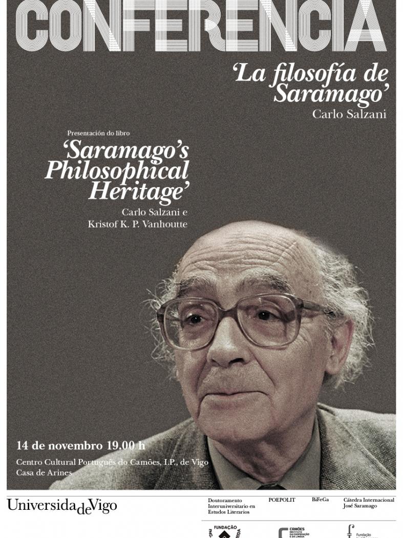 A Cátedra Saramago organiza unha xornada para afondar na relación entre o escritor e as correntes filosóficas