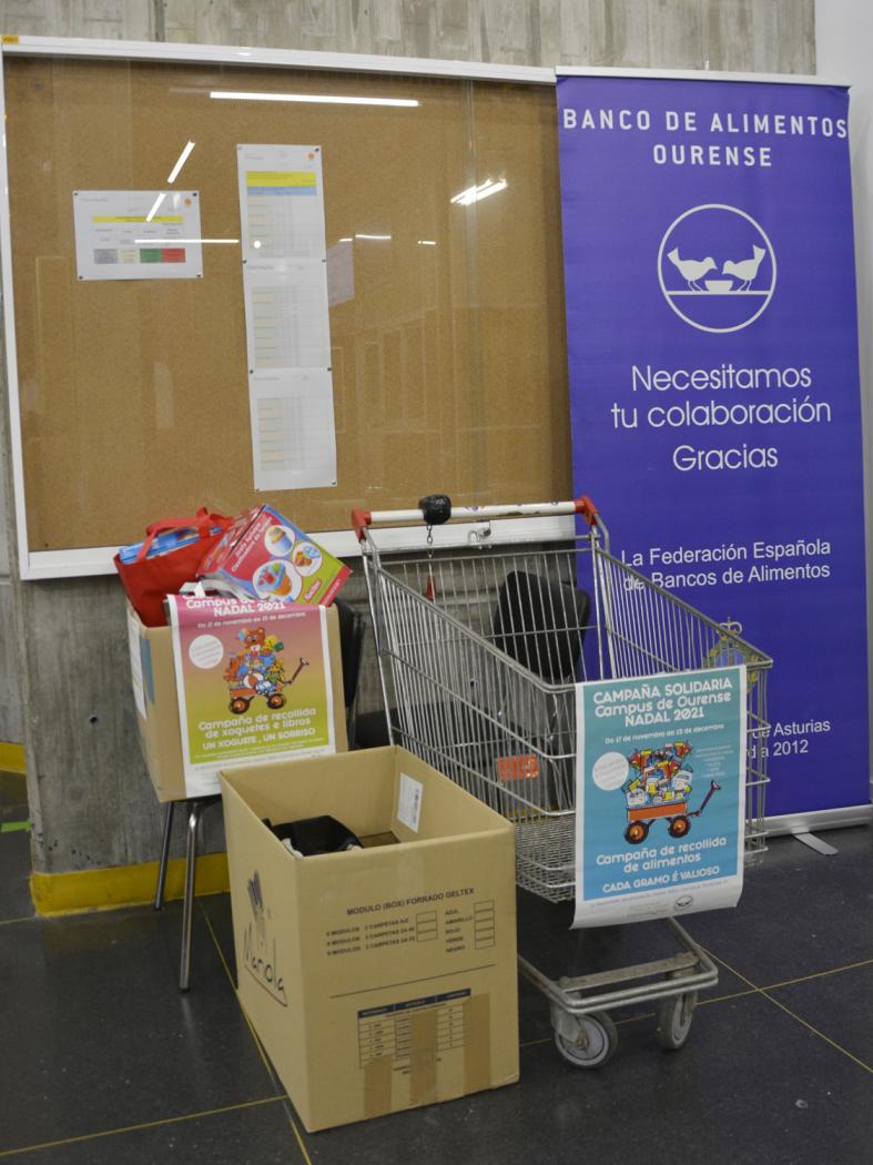 Arranca a campaña solidaria de recollida de alimentos, xoguetes e libros 