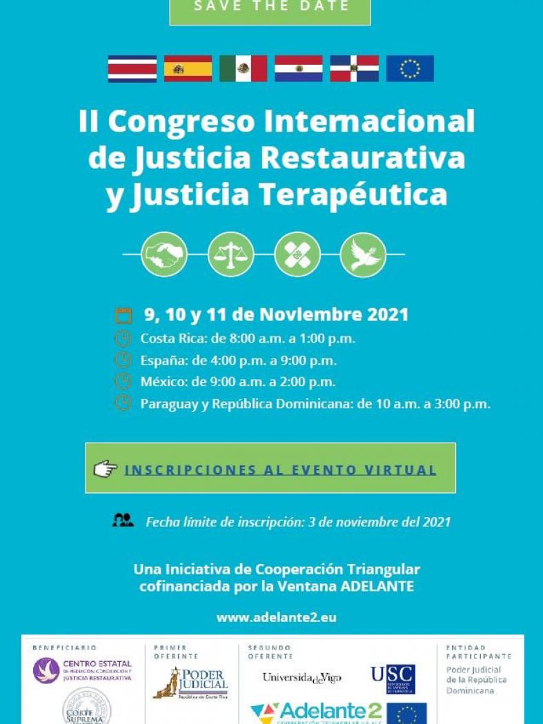 UVigo e USC contribúen á formación en xustiza terapéutica dos axentes xudiciais de América Latina