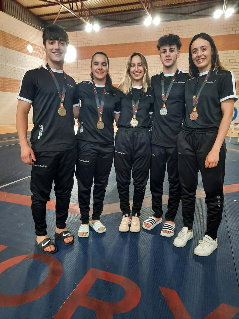 A UVigo logra a prata por equipos no Campionato de España Universitario de taekwondo