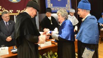 Falece a catedrática Inmaculada Paz Andrade, honoris causa pola Universidade de Vigo en 2018