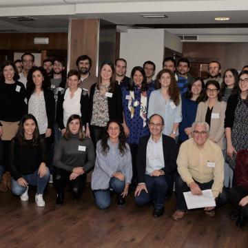 Imaxe das e dos participantes na xornada científicas que Iberos celebrou esta mañá en Vigo 